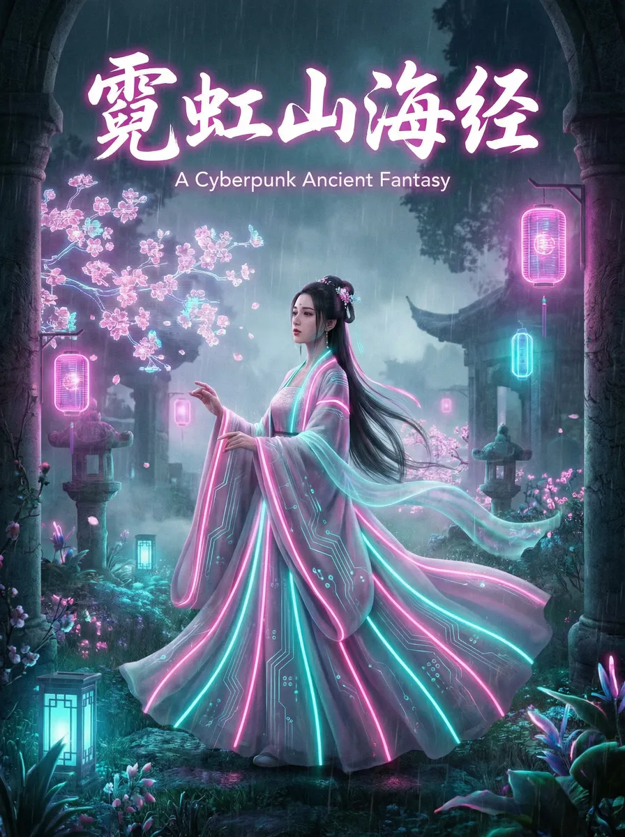 亚洲第一天堂中文字幕 古风奇缘短剧 - 霓虹山海经海报